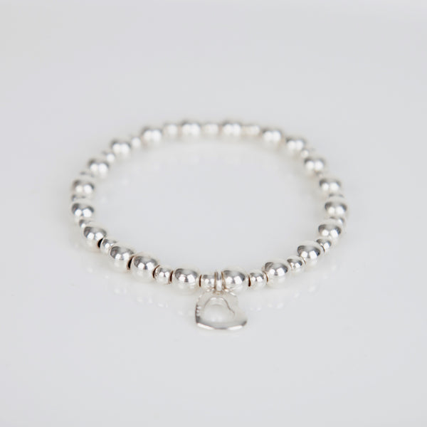 Sterling silver stretch bracelets