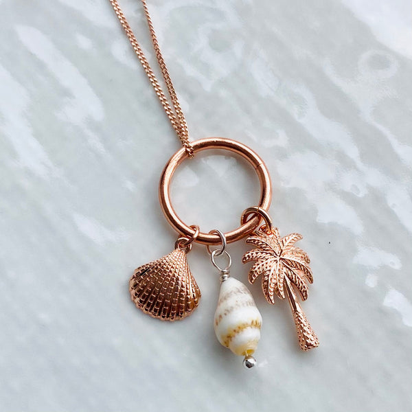 Paradise cluster pendant - create your own