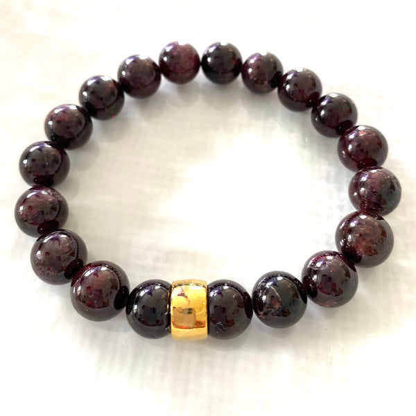 Garnet bracelet