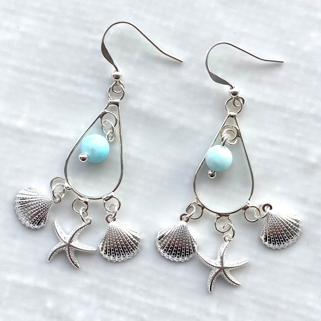 Paradise chandelier earrings - create your own