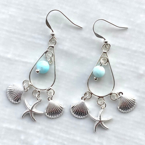 Paradise chandelier earrings - create your own