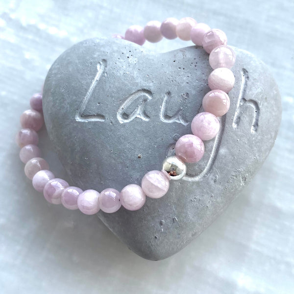 Kunzite bracelet