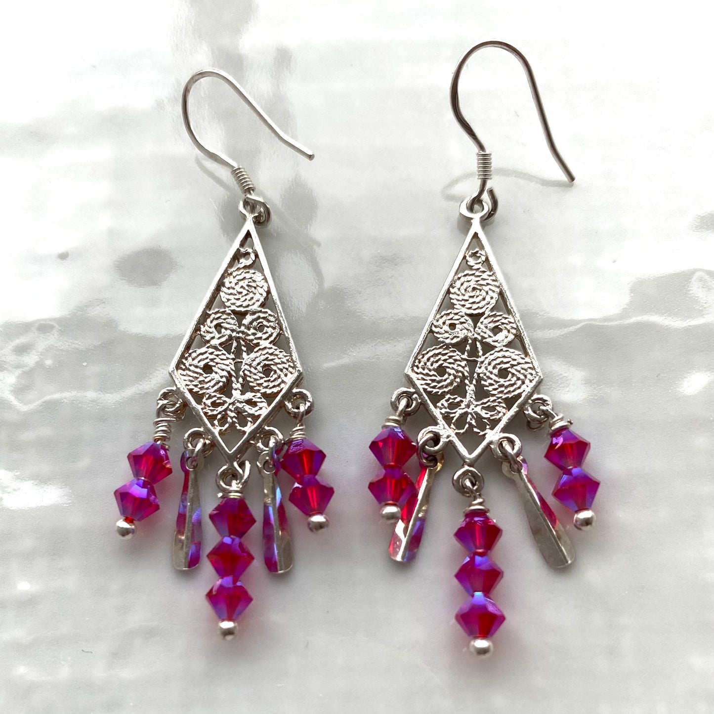 Swarovski colour POP earrings