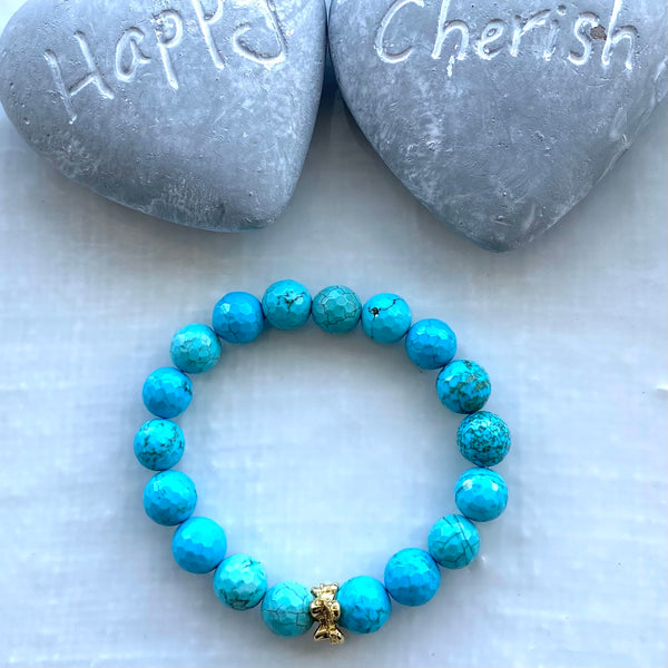 Magnesite bracelets