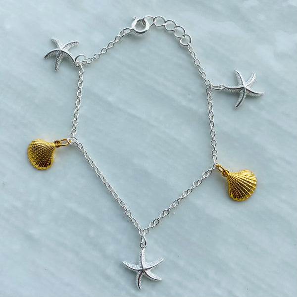 Paradise charm bracelet  - create your own