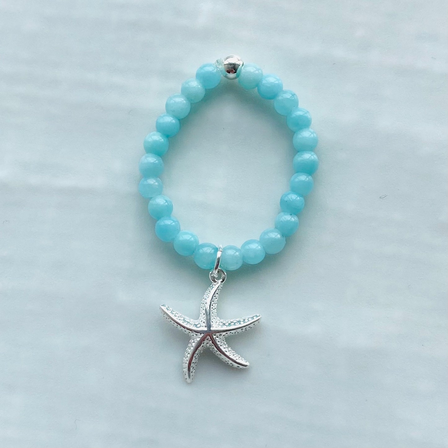 Sterling silver stackable stretch ring