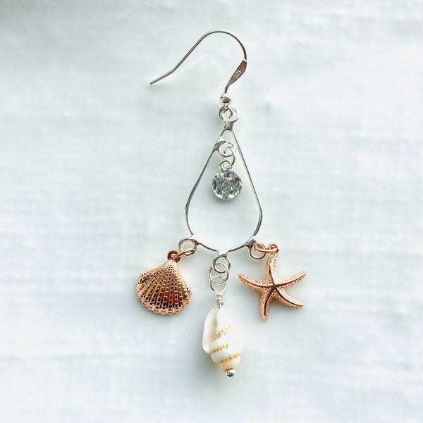 Paradise chandelier earrings - create your own