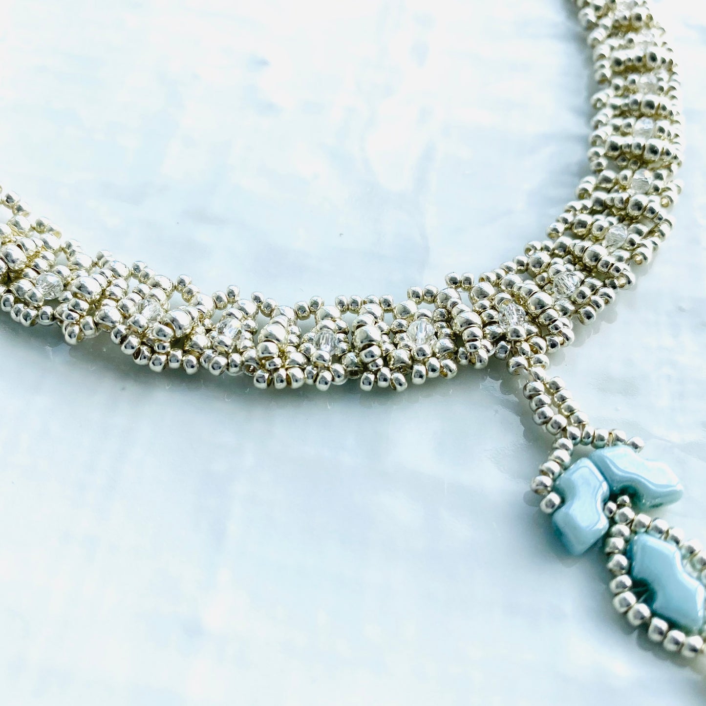 The Empress choker necklace with single drop