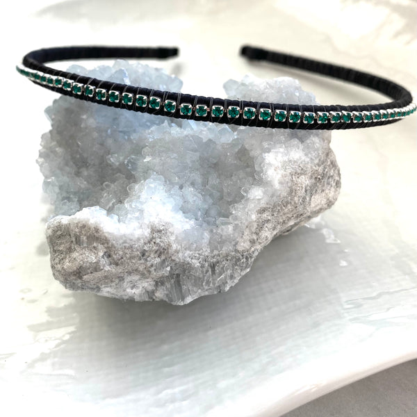 Swarovski crystal hair jewellery