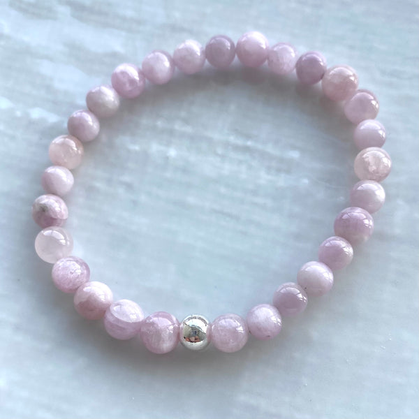 Kunzite bracelet