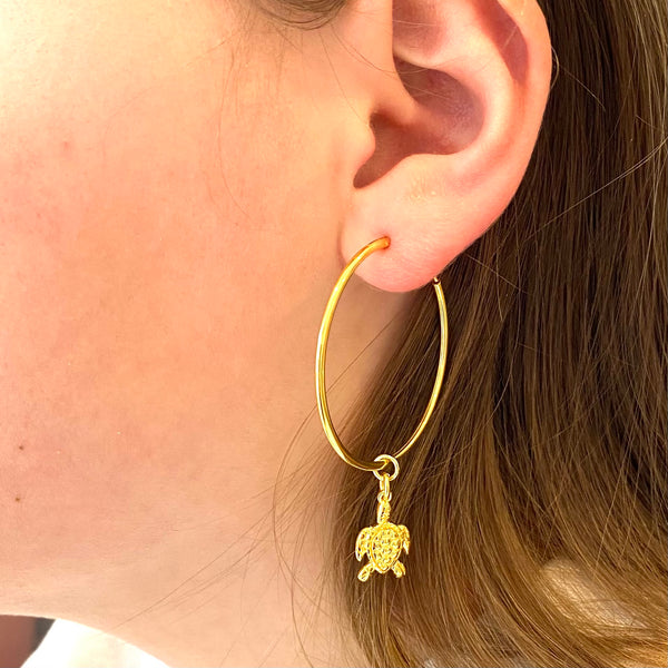 Paradise hoop earrings - create your own