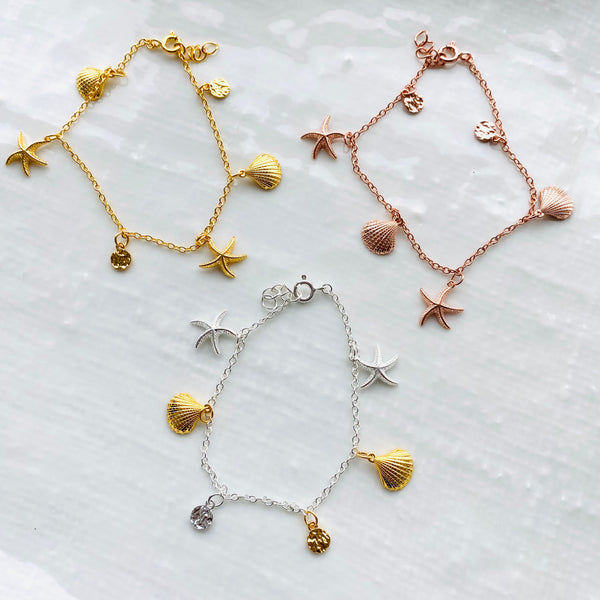 Paradise charm bracelet  - create your own