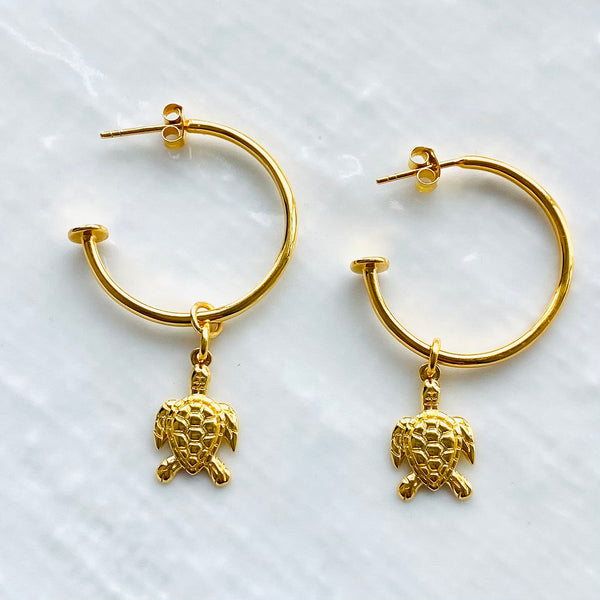 Paradise hoop earrings - create your own