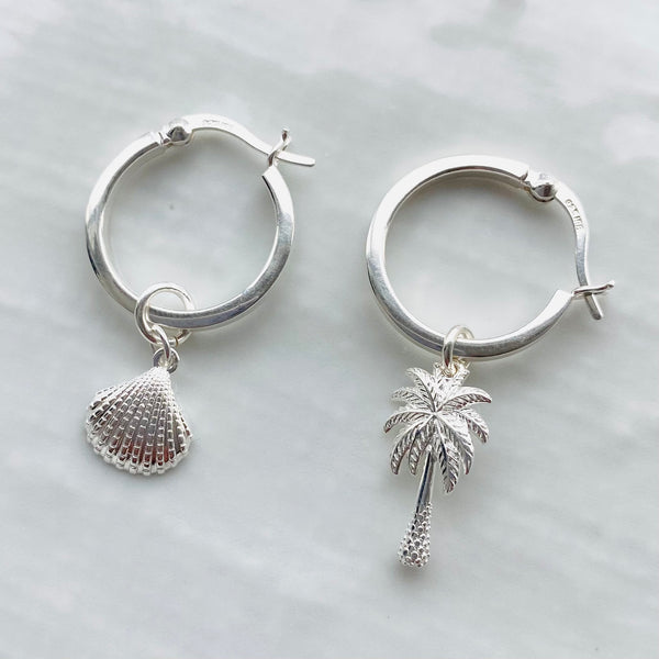 Paradise hoop earrings - create your own
