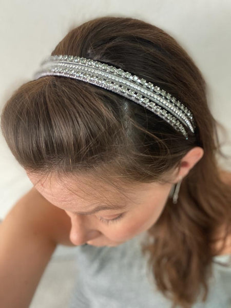 Swarovski crystal hair jewellery