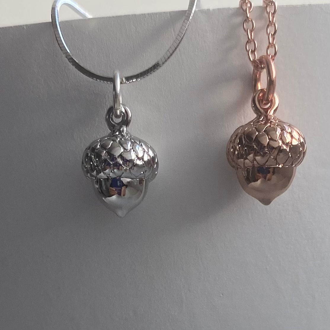 Acorn necklace