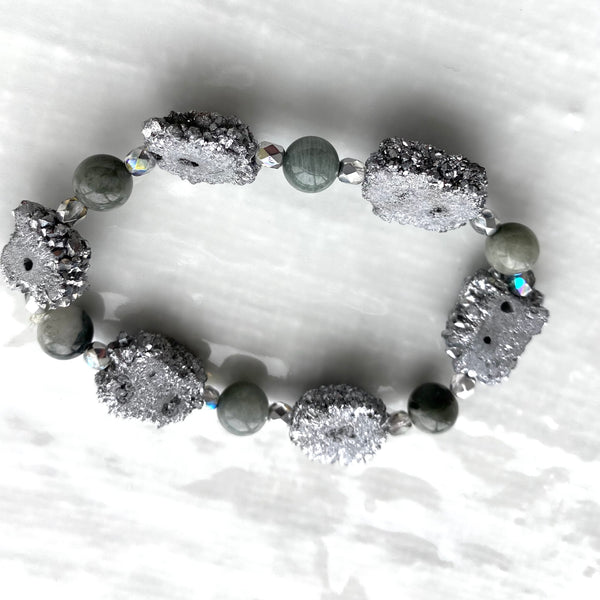 Meterorite bracelet
