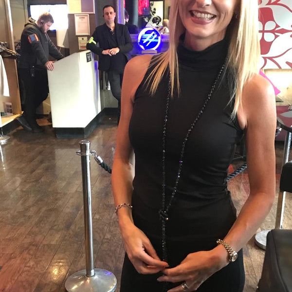 Crystal rope necklace -click to view collection