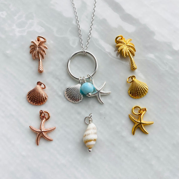 Paradise cluster pendant - create your own