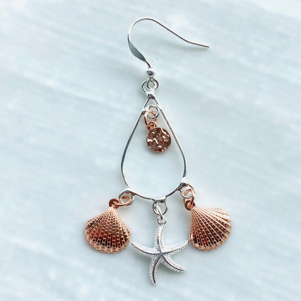 Paradise chandelier earrings - create your own