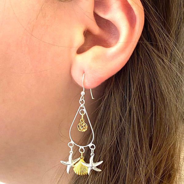 Paradise chandelier earrings - create your own
