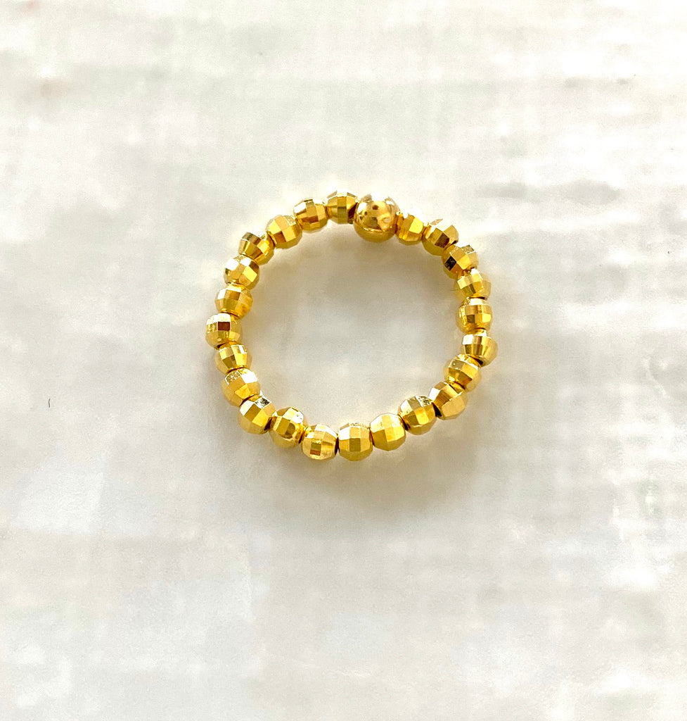 Sterling silver stackable stretch ring