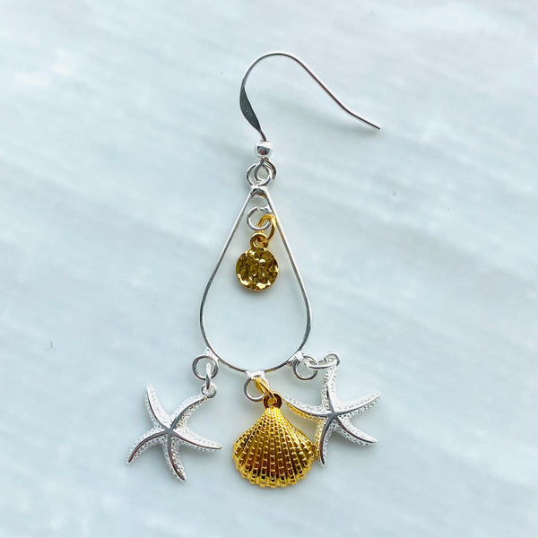 Paradise chandelier earrings - create your own