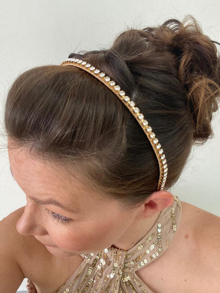 Swarovski crystal hair jewellery