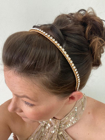 Swarovski crystal hair jewellery