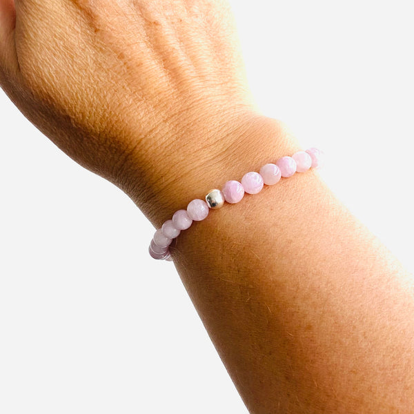 Kunzite bracelet