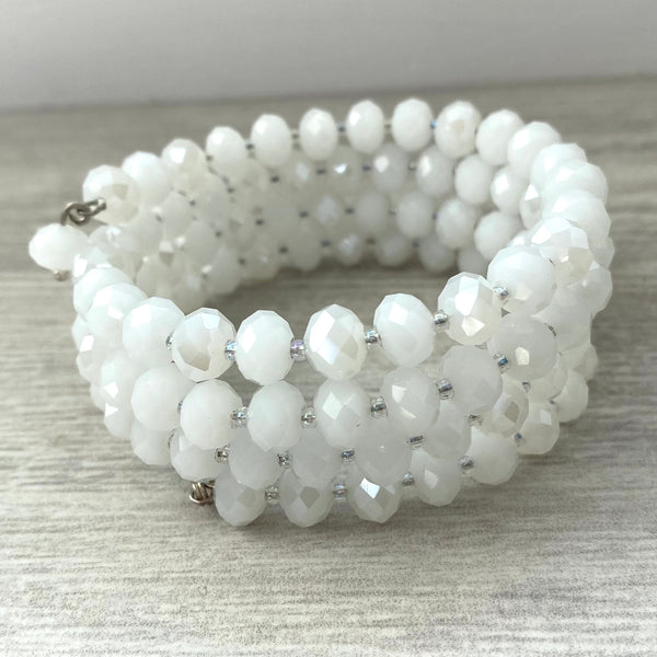 Bridesmaids crystal wrap bracelets (ideal gift) -click to view collection