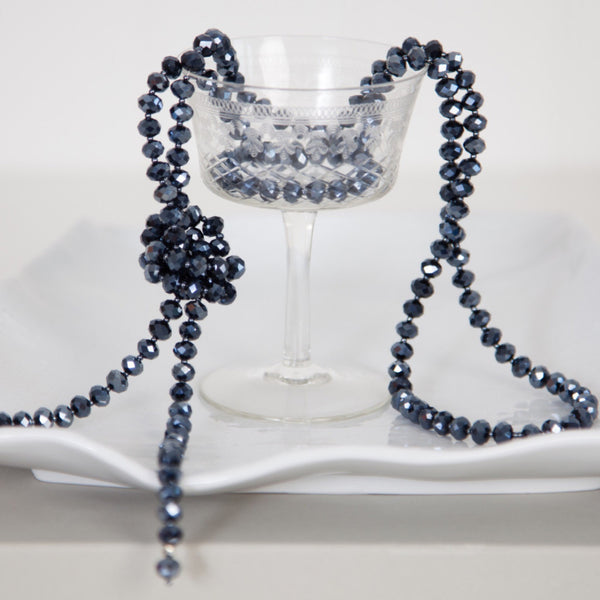 Bridesmaids crystal rope necklace -click to view collection