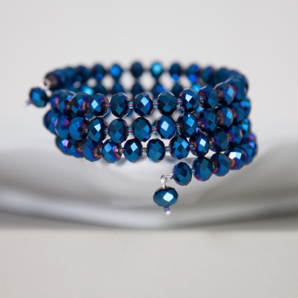 Bridesmaids crystal wrap bracelets (ideal gift) -click to view collection