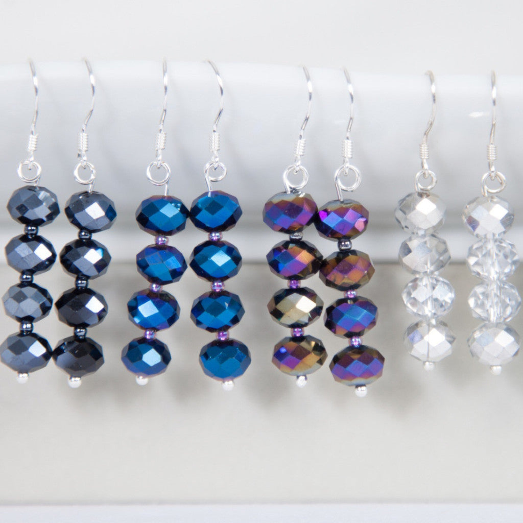 Bridesmaids crystal earrings -click to view collection