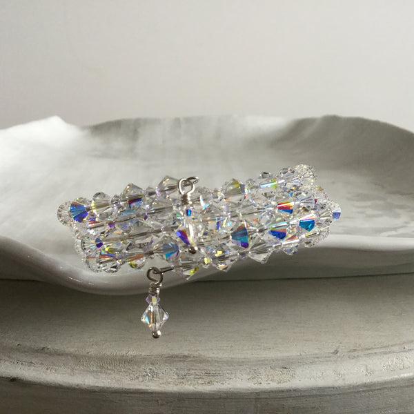 Swarovski elements crystal wrap cuff