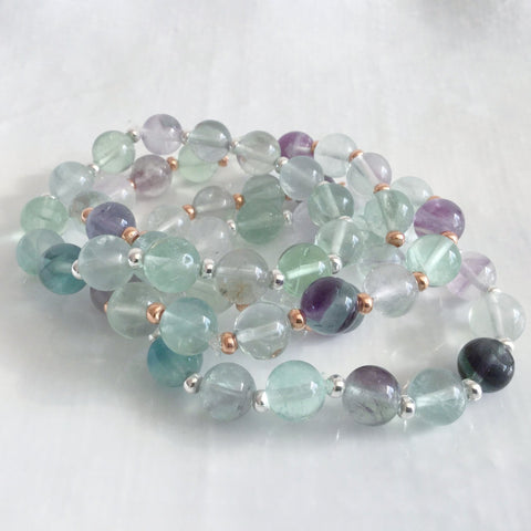 Fluorite bracelets