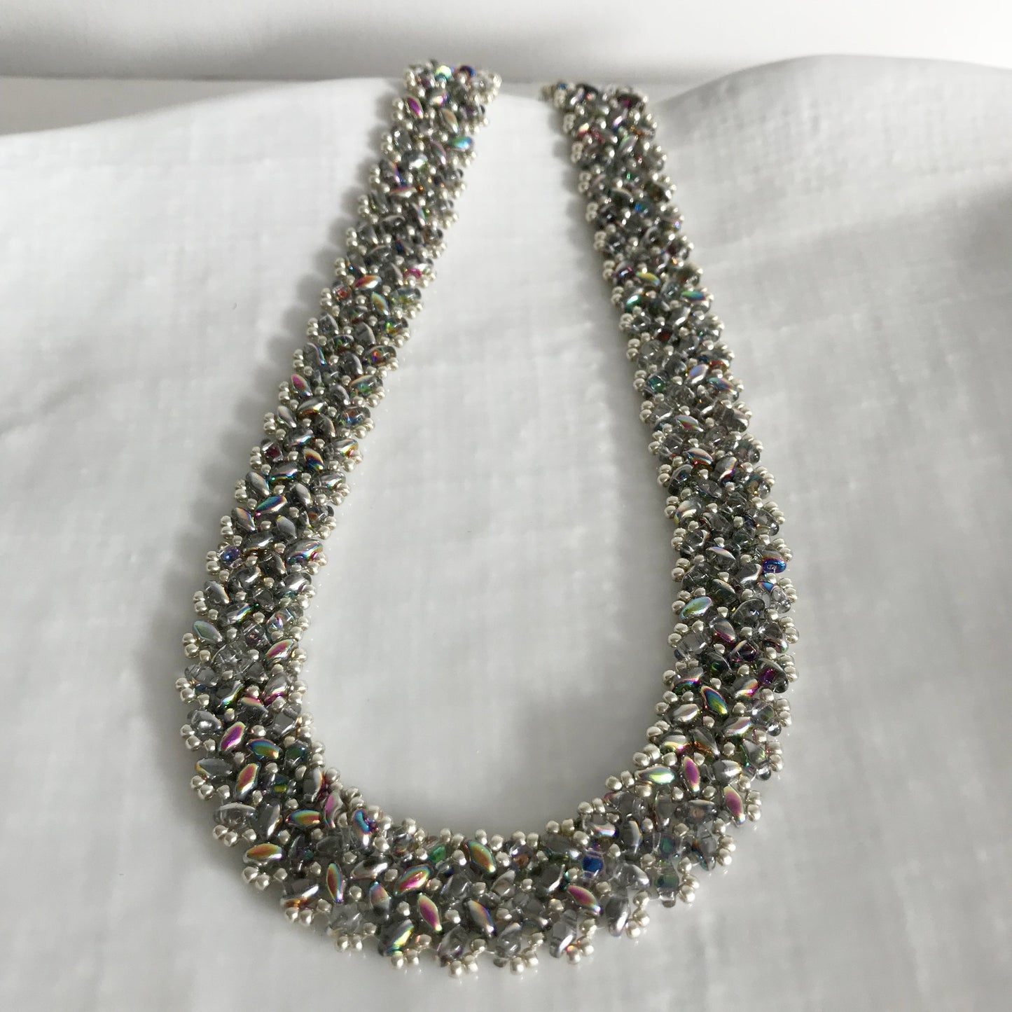 Crystal short necklaces/wrap bracelets