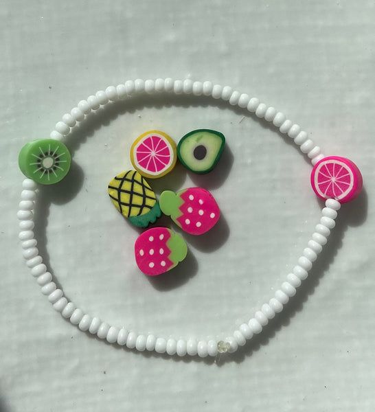 Summer fruit bracelets