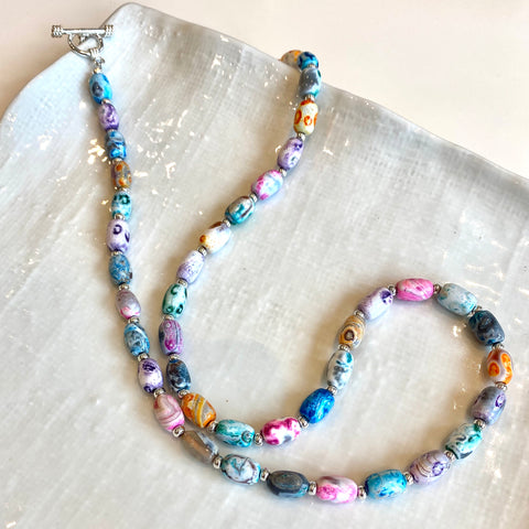 Gemstone necklace