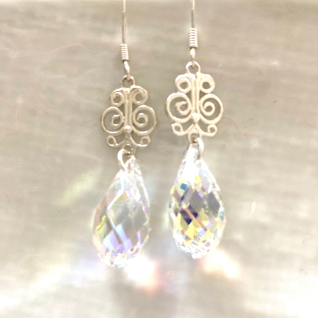 Statement Swarovski Crystal earrings