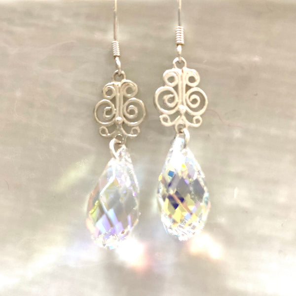 Statement Swarovski Crystal earrings