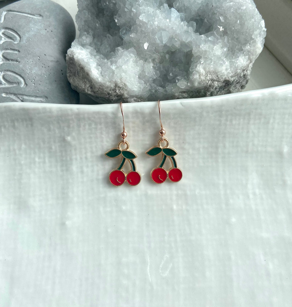 Handmade by Coco - 🍒Cherry Earrings🍒