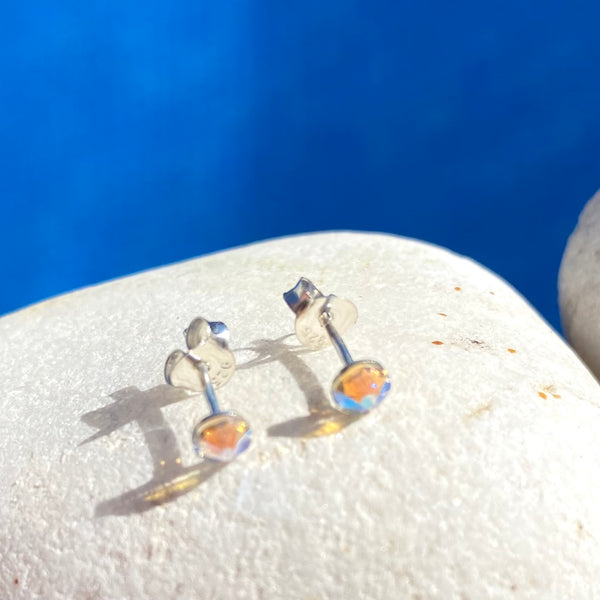 Crystal shimmer studs