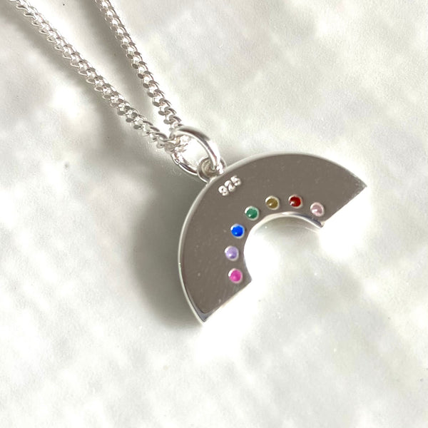 Large rainbow pendant