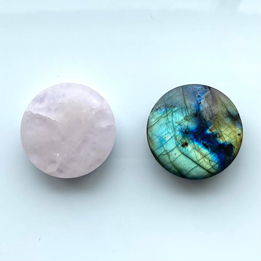 Crystal  stress relievers/ pop sockets