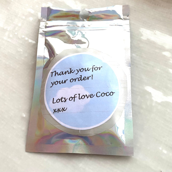 Handmade by Coco- Bubble Tea earrings (use drop down box to select colour)