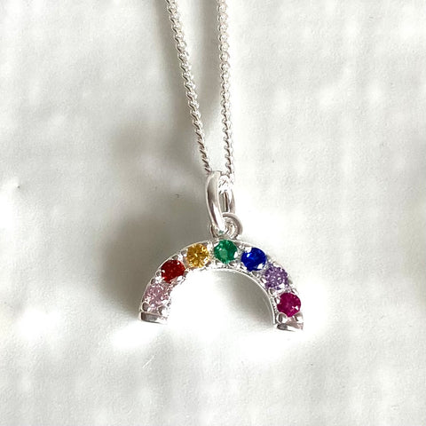 Mini rainbow pendant