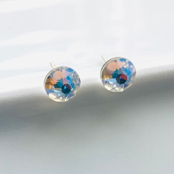 Crystal shimmer studs