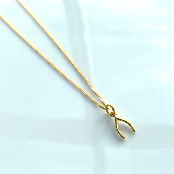 Mini Wishbone pendant