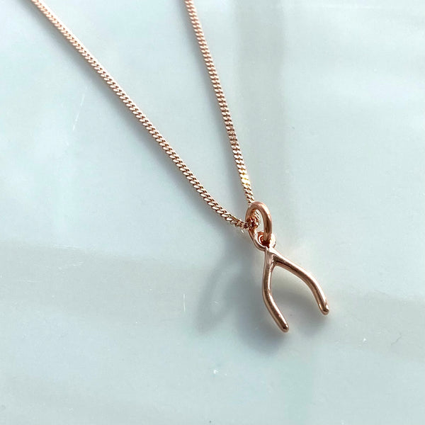 Mini Wishbone pendant